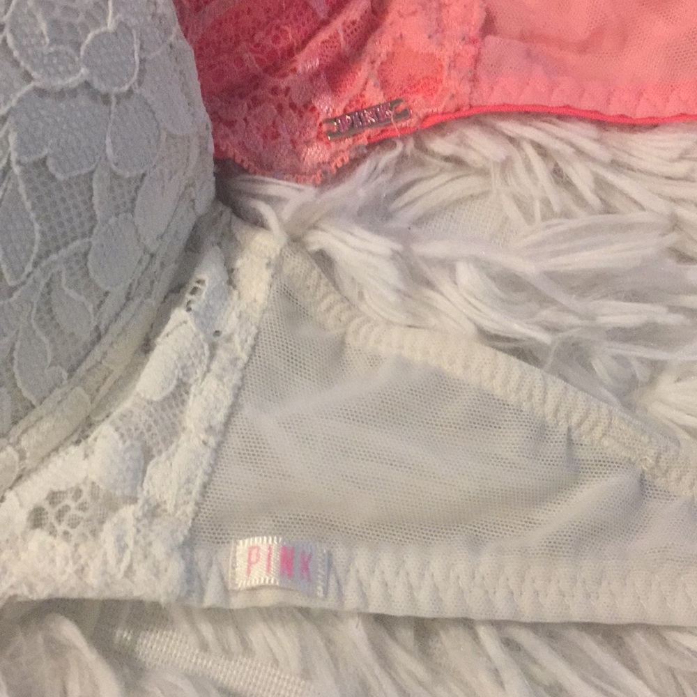 (2) Pink Bras 32 C - Picture 3 of 6